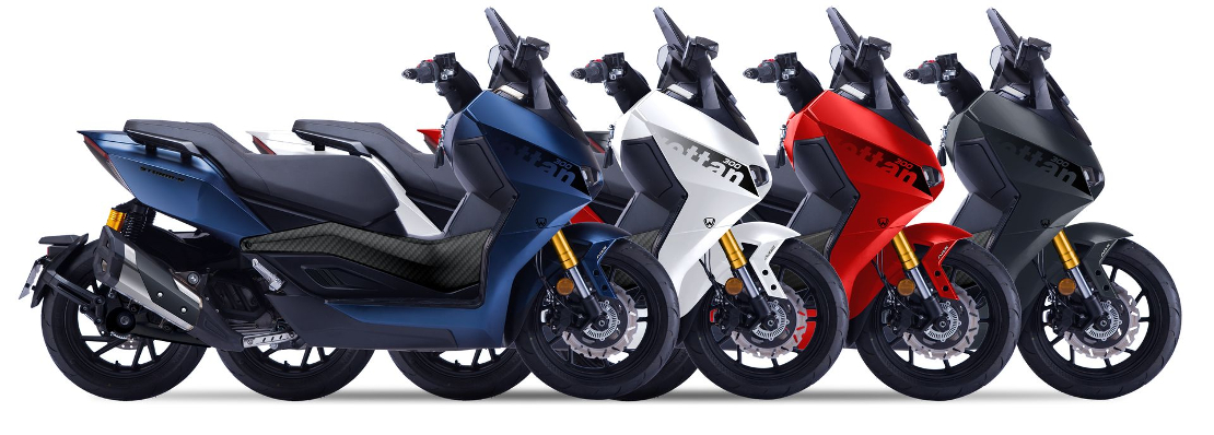 [Colores STORM-R 300] Rojo, Azul, Blanco y Negro. Elige tu estilo.